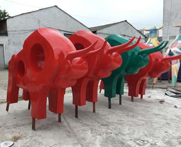 蚌埠芜湖玻璃钢雕塑公司 (2)